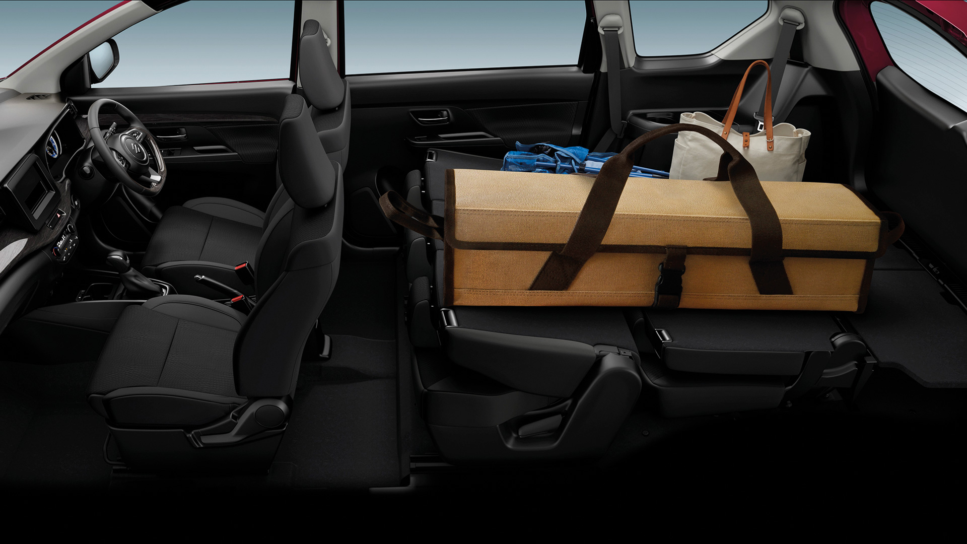 NEW SUZUKI ERTIGA SMART HYBRID adjustable seats suitable for variant tasks