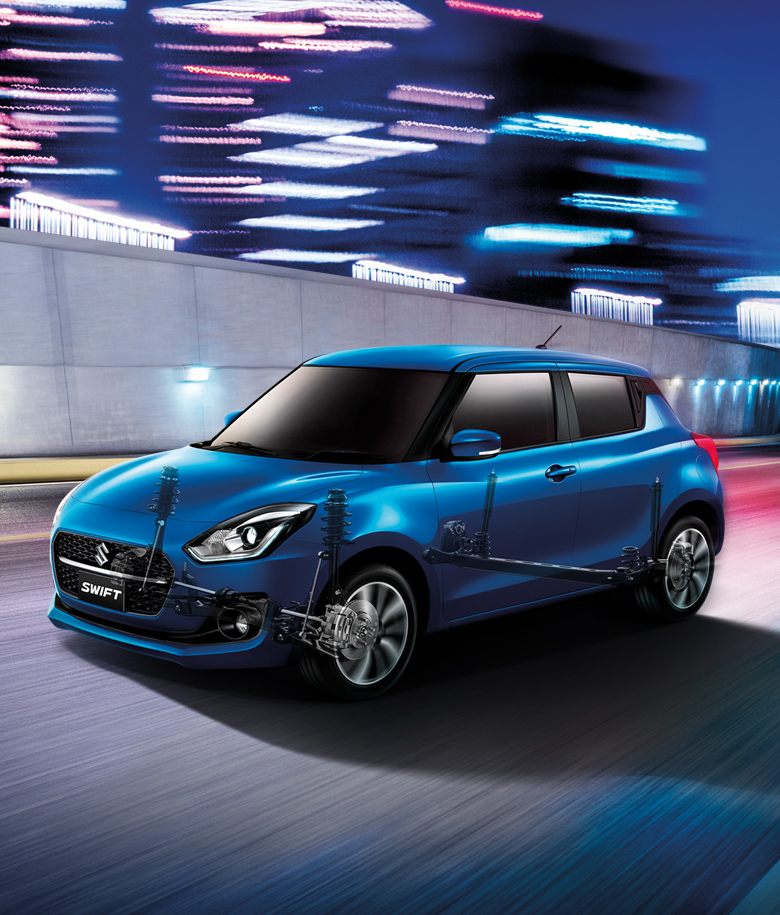 NEW SUZUKI SWIFT Performance and HEARTECT platform