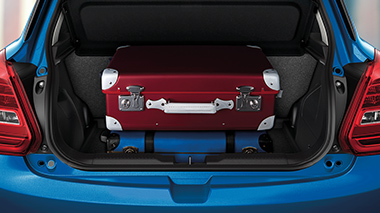 New Suzuki Swift Luggage Space
