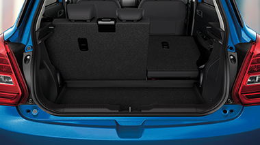 New Suzuki Swift Luggage Space