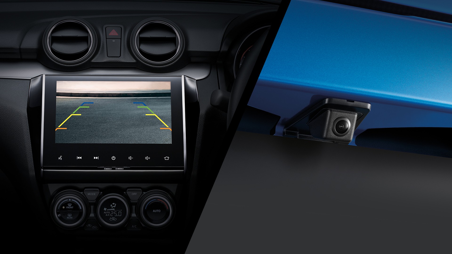 NEW SUZUKI SWIFT REAR-VIEW CAMERA