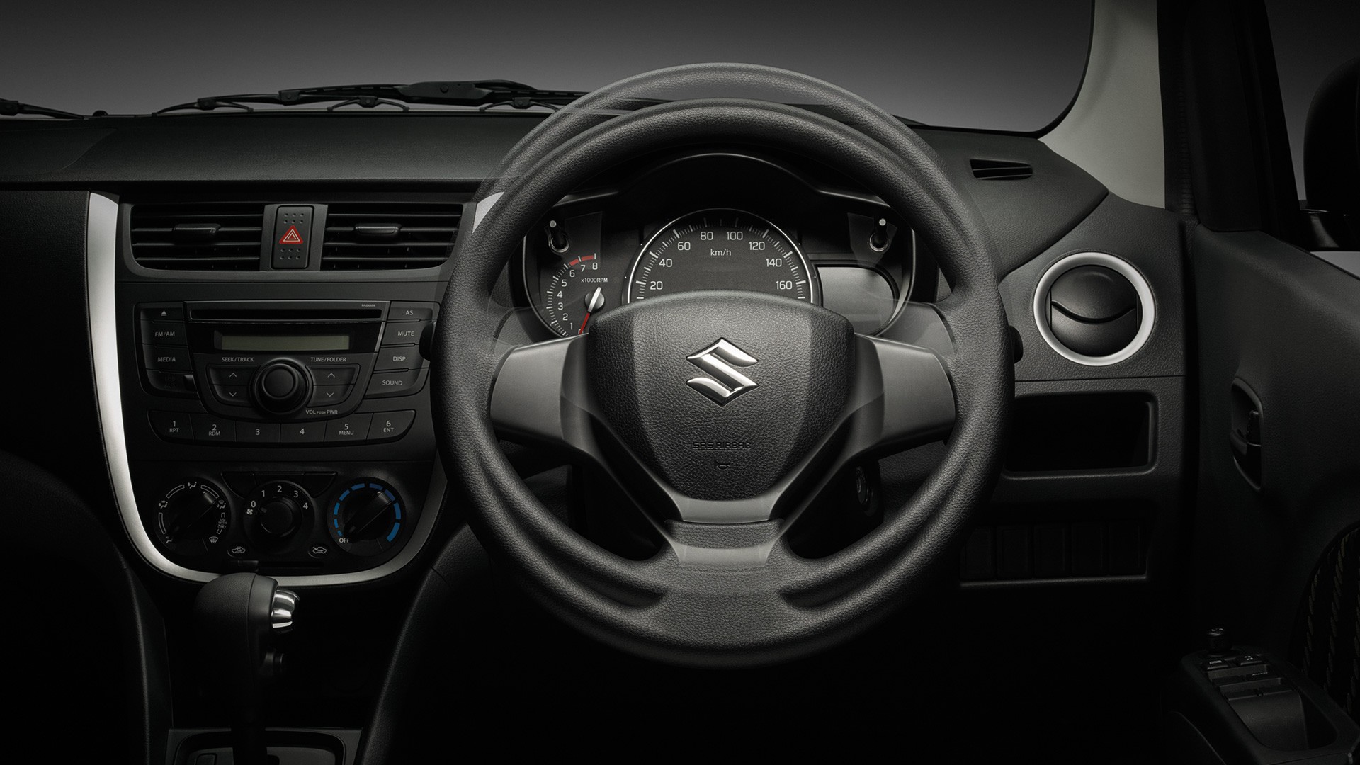 Tilt-adjustable steering wheel for a better driving position.