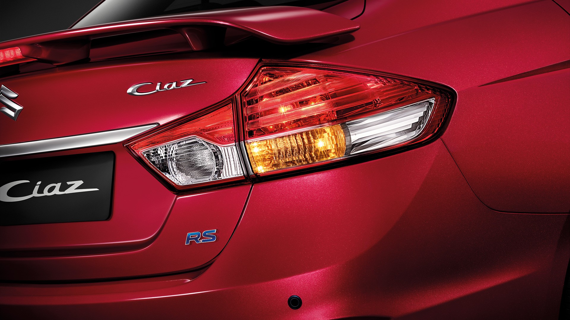 Suzuki Ciaz Eye-Catching Rear Combination Lamps.