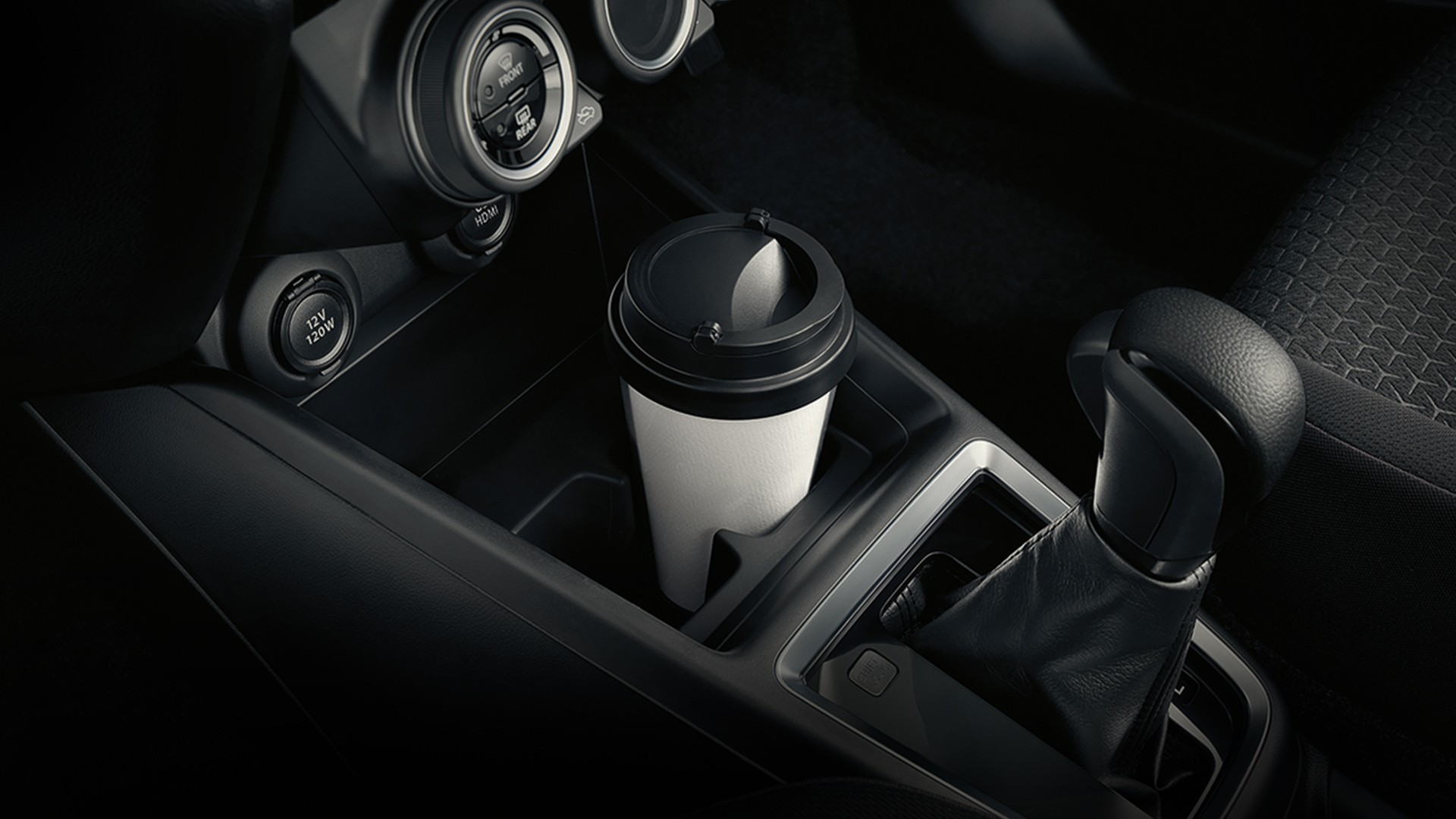 New Suzuki Swift Bottle Holders and Storage Spaces.