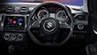 New Suzuki Swift Leather-Covered D-Shape Steering Wheel