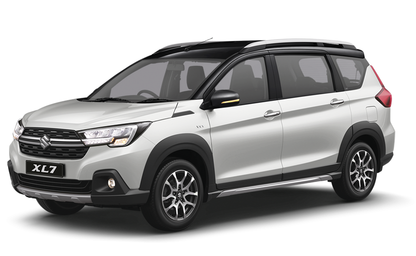 All New Suzuki XL7 Pearl Snow White / Cool Black Metallic (ET5)
