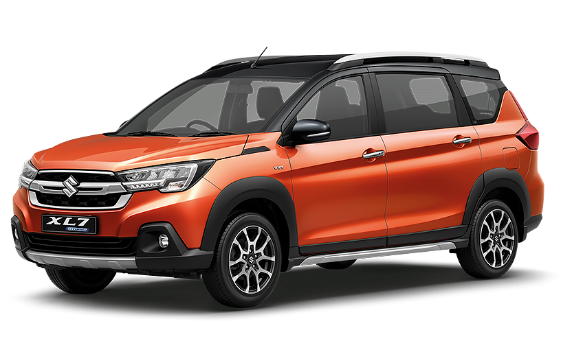 All New Suzuki XL7 Rising Orange Pearl Metallic / Cool Black Metallic (EC4)