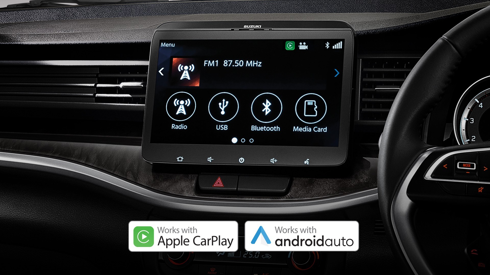 All New Suzuki XL7 จอสัมผัสขนาด 10 นิ้ว  กับ Apple CarPlay