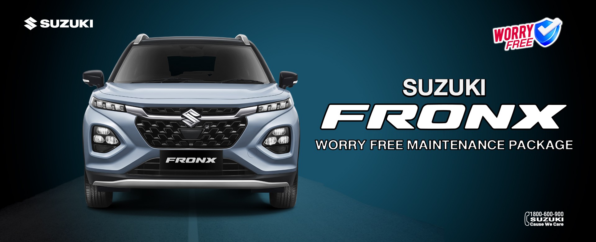 SUZUKI FRONX WORRY FREE MAINTENANCE PACKAGE Promotion